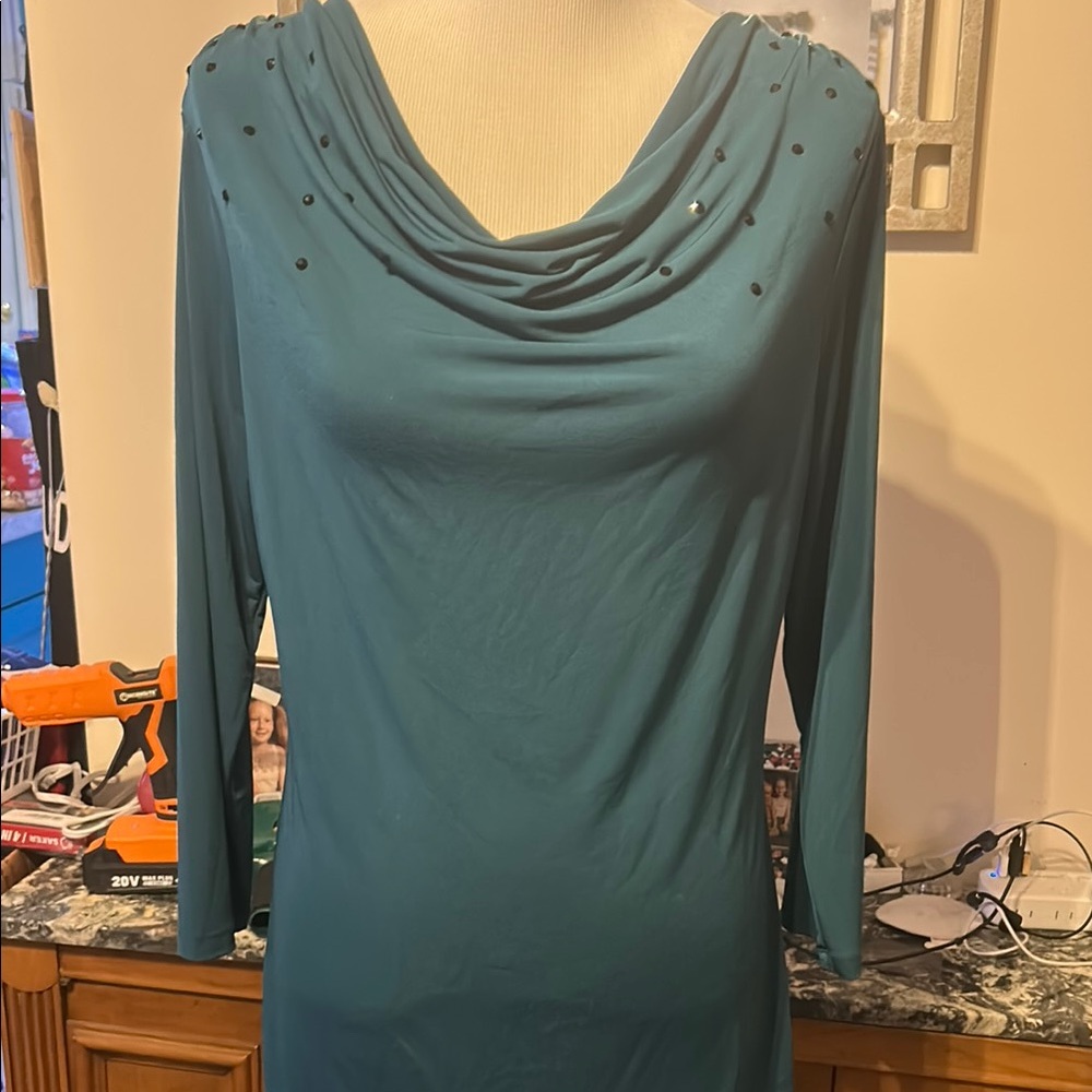 Sofia By Sofia Vergara Teal Top - image 1